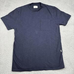 Aime Leon Dore Shirt Mens Medium Blue Pocket Tee Blank Streetwear